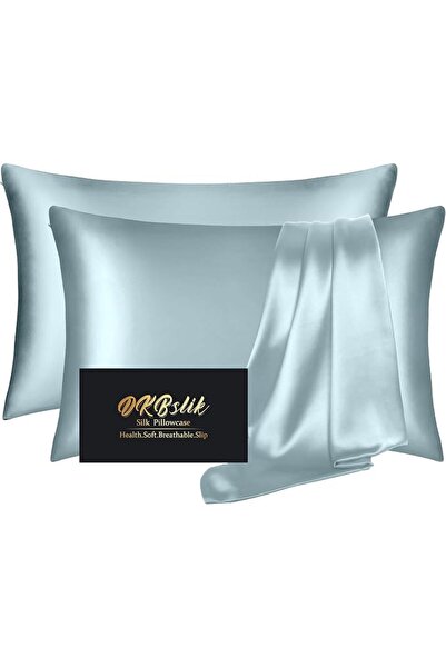 GENERAL Silk Pillowcase for Hair and Skin, Mulberry Silk Pillow Cases Queen S...
