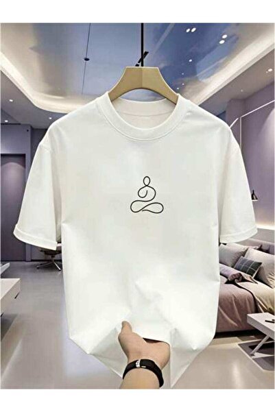 NOURAM Casual Women's Minimalist Symbol Design, Pure Cotton T-Shirt, Summer W...