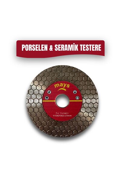 115 mm Porselen Seramik Kuvars Çimstone Kesici Elmas Testere 115x2.5x22.23 mm
