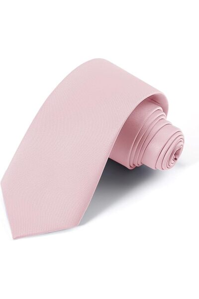 GENERAL Black Ties For Men Solid Pure Color Formal Neckties 3.15" (8CM) Men's...