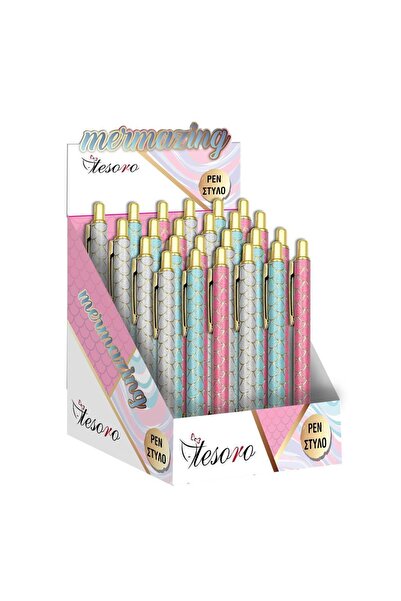 MC Micostore Tesoro ballpoint pen with mechanism 24pcs/box