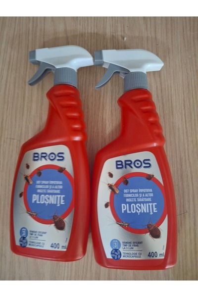 bros 2 bucati- Spray, Bros, Impotriva Plosnitelor 400 ml