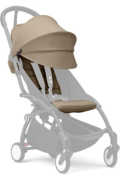 GENERAL Stokke YOYO 6+ Color Pack, Toffee Fabric Only: Seat Cushion, Extendab...
