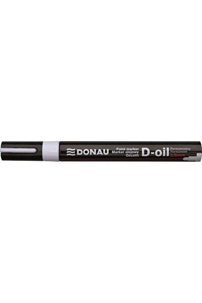 MC Micostore Marker cu vopsea DONAU D-Oil scriere de 2.8 mm Argintiu