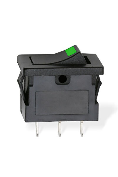 Alista Home Comutator basculant LED, Verde, 12V, 15A, Comutator ON-OFF pentru...