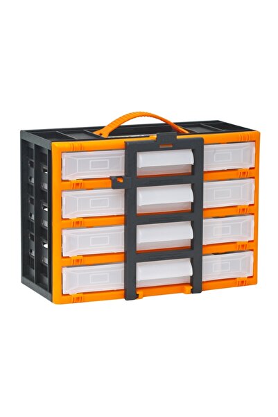 Alista Home Organizator portabil de scule cu 4 sertare și compartimente de de...