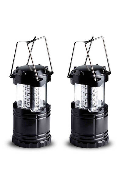 Generic LED Powered White Pop Lanterns Emergency Survival Battery Operated Po...