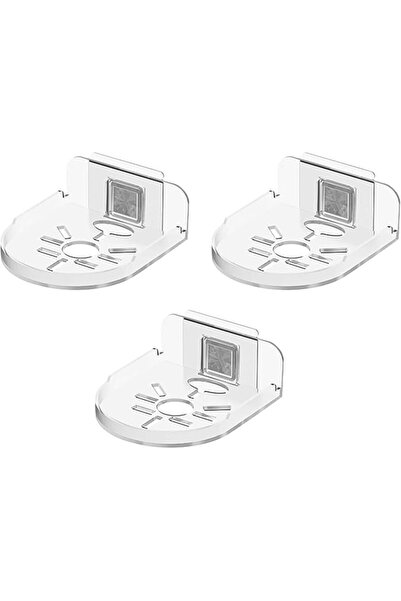 GENERAL 3 Set of Camera Shelf for Security Cameras, ABS Wall Camera Holder fo...