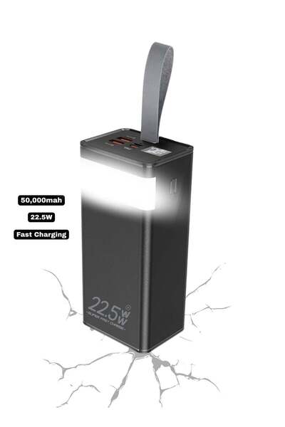 Levino 50000mAh Power Bank 22.5W Fast Charging Portable Battery Charger, USB-...