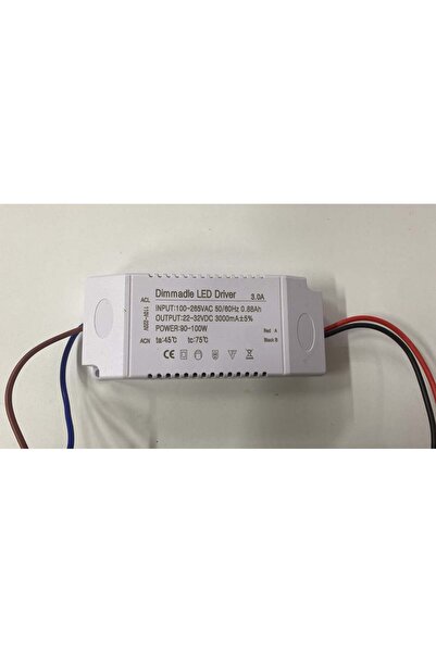 mucize Dimmable LED Driver 90-100W 3000mA (22-32V DC) Kısılabilir LED Sürücü ...