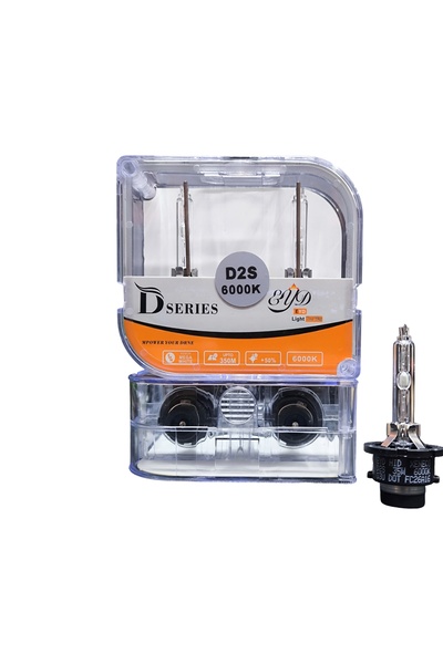 EYD D-series D2S XENON Bulbs (6000K) Mega White D-series Bulbs D2S Xenon deli...
