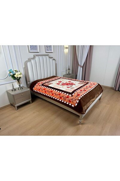 Brides Winter Fleece Blanket with Laser Print -4 Kg, Size 220*180