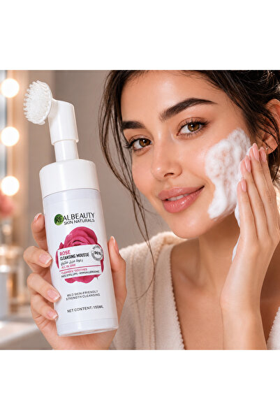 max elegance Rose Facial Cleansing Foam 🌹   Pamper Your Skin with a Daily Cl...