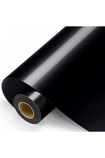 Generic Brand Black Permanent Vinyl – Gloss Black Vinyl Roll, Compatible with...