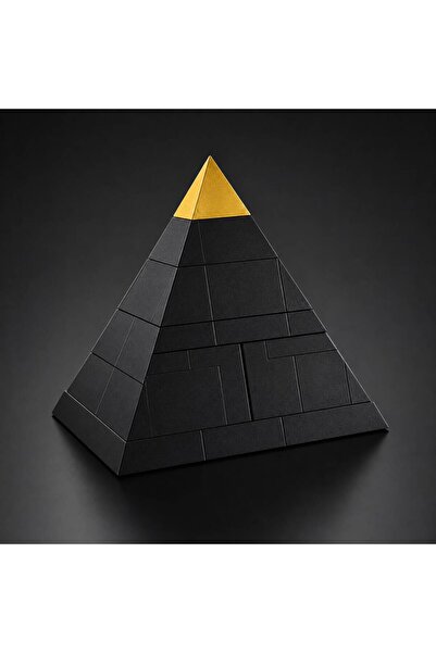 DİAMOND OUTLET Pyramid-Shaped Jewelry and Accessory Storage Box – Decorative ...