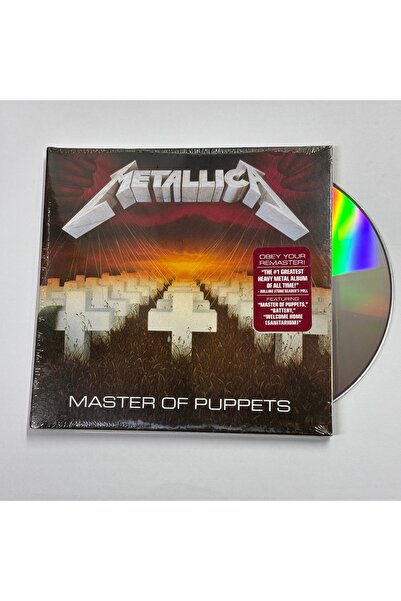 RAKS MÜZİK YAPIM Metallica - Master of Puppets CD (Plak Değildir)