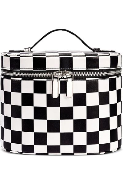 honitty Makeup Bag Travel Makeup Bag with Compartments and Handle Portable To...