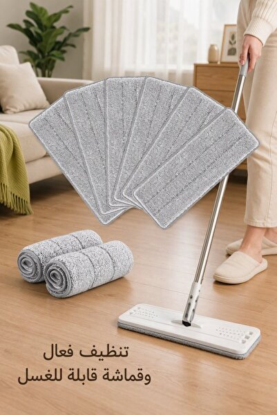 Generic 6 Pack Microfiber Absorbent Mop Pads Replacement Cloths Washable Dura...