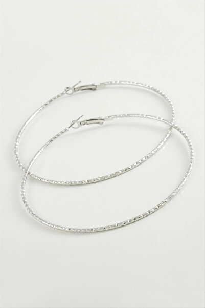 SORA GROUP Twisted Baklava Metal Hoop Earrings 8-9-10 cm