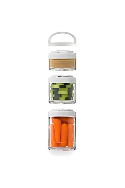 Generic Airtight Food Storage Containers Twist Lock Snack Jar Reusable Diet M...