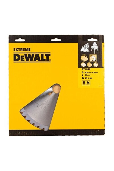 Dewalt DT4340-QZ EXTREME Wood, Veneer & MDF Saw Blade 305/30/3.0 mm, 48T