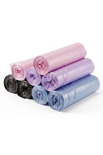 Duravel Garbage Bags 45x50cm (8 Rolls, 160 Bags) Bio-Degradable Plastic Dispo...