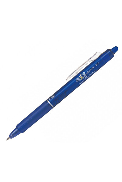 Pilot Roller Frixion Clicker, cu mecanism, 0.7 mm, albastru