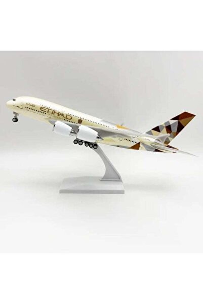 Generic ETIHAD 30cm Diecast Airplane Model – Collectible Aircraft Toy with St...