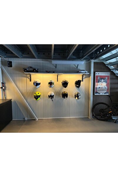 Genel Markalar Motosiklet Kask Askısı Duvar Tipi Kask Tutucu Kask Standı 3D B...