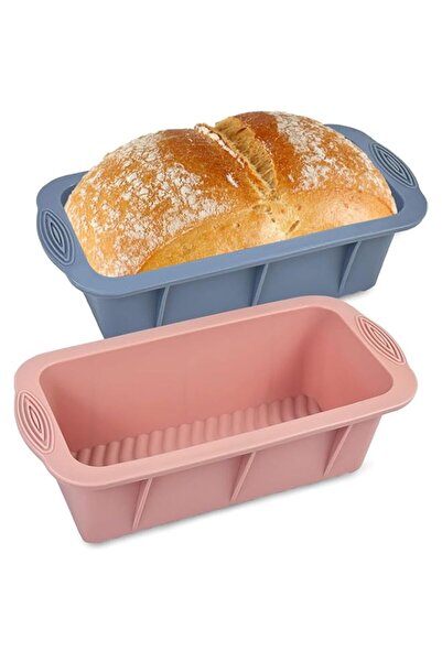 Generic Silicone Bread Loaf Pan, 2 Pcs Non-Stick Bread Pans, for Homemade Bre...