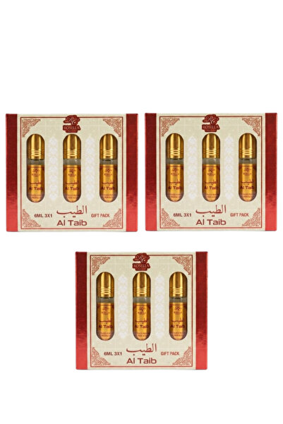 ROSELLA 3 قطع من مجموعة هدايا الطيب 3 × 6 مل