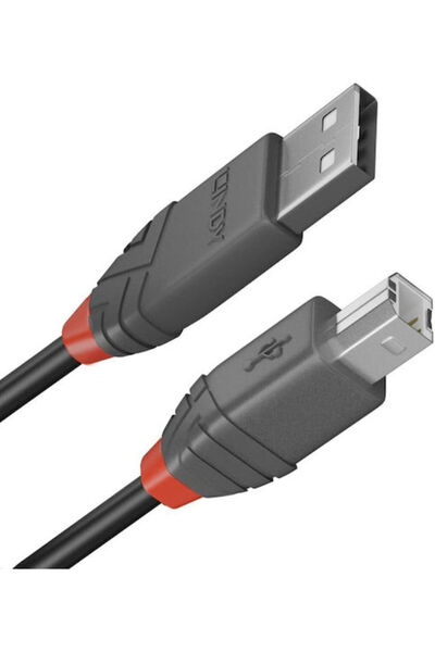 LİNDY Καλώδιο USB 2.0 7.5μ A-αρσενικό σε B-αρσενικό (36676)