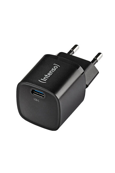 Intenso Φορτιστής χωρίς καλώδιο GaN με θύρα USB-C 30W Μαύρο (7803060)