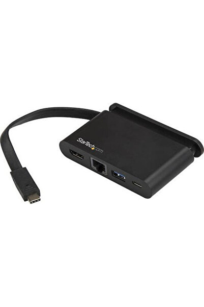 startech Σταθμός σύνδεσης USB-C με HDMI 4K, Power Delivery, Ethernet, Μαύρο, ...