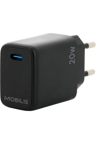 Other Mobilis Φορτιστής Χωρίς Καλώδιο με Θύρα USB-C 20W Μαύρο (001361)