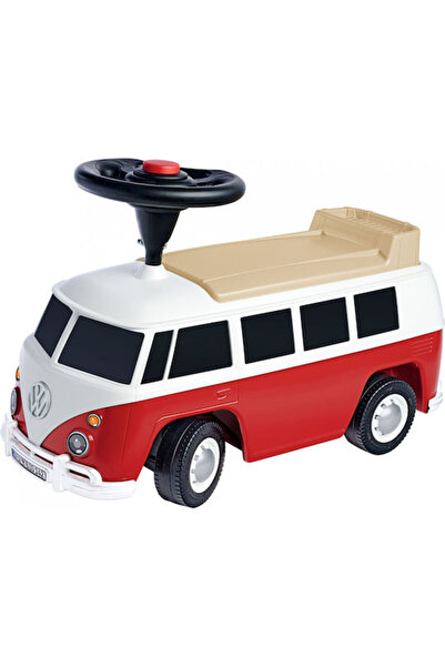 big pazarlama Μεγάλο VW T1 Παιδικό Όχημα Πατήματος για 3+ μηνών Κόκκινο Κωδικ...