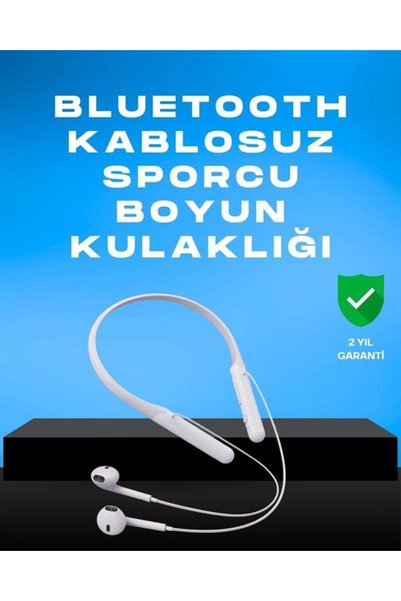 Eco Lounge Kablosuz Bluetooth Kulaklık – Boyun Askılı, 100 Saat Pil Ömrü