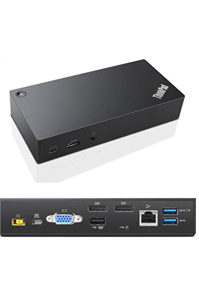 LENOVO ThinkPad Σταθμός Σύνδεσης USB-C με DisplayPort PD Ethernet Μαύρο