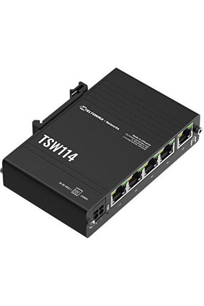 Teltonika TSW114 Μη διαχειριζόμενος διακόπτης L2 με 5 θύρες Gigabit Ethernet ...