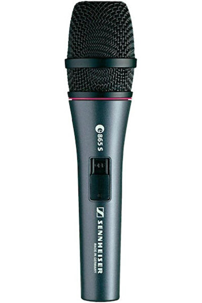 Sennheiser E 865 S Πυκνωτικό Μικρόφωνο XLR Χειροποίητο για Φωνητικά
