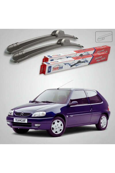 TEAMCAR Υαλοκαθαριστήρες Citroën Saxo S1 Hatchback 1999-2004 |   Εμπρόσθιο Σε...