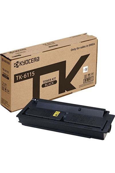 KYOCERA TK-6115 Γνήσιο Τόνερ Εκτυπωτή Λέιζερ Μαύρο 15000 Σελίδες (1T02P10NL0)