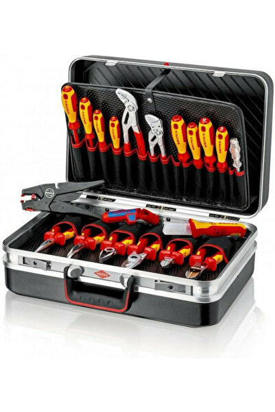 Knipex Βαλίτσα εργαλείων με σετ 20 εργαλείων ηλεκτρολόγου Κωδικός: 00 21 20