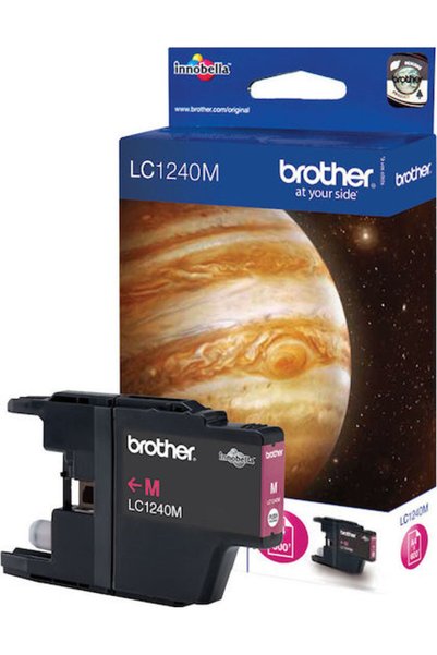 Brother LC1240 Γνήσιο Μελάνι Εκτυπωτή InkJet Ματζέντα (LC-1240M)