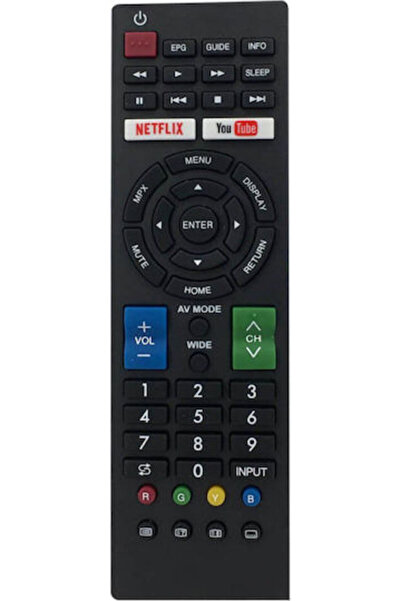 muzik Compatible Remote Control L1346 (Sharp) for Τηλεοράσεις Sharp