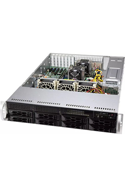 SuperMicro Πλαίσιο 2U 8x 3.5 "HS SAS3/SATA 2x650W 80 Plus Platinum "