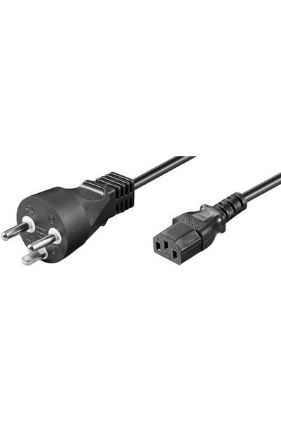 MicroConnect Καλώδιο Schuko - IEC C13 10μ Μαύρο (PE1204100R)