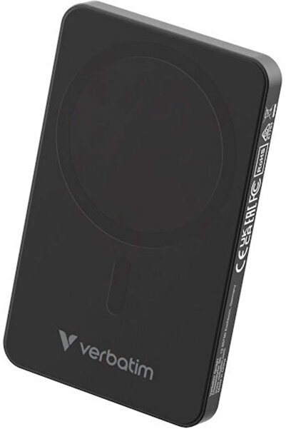 Verbatim Charge 'n' Go MagSafe Power Bank 5000mAh 20W με Θύρα Εξόδου USB-C Γκρι