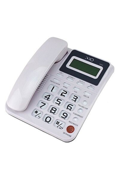 Oho Telefon fix 5005, FSK/DTMF, calculator, calendar, memorie, Alb