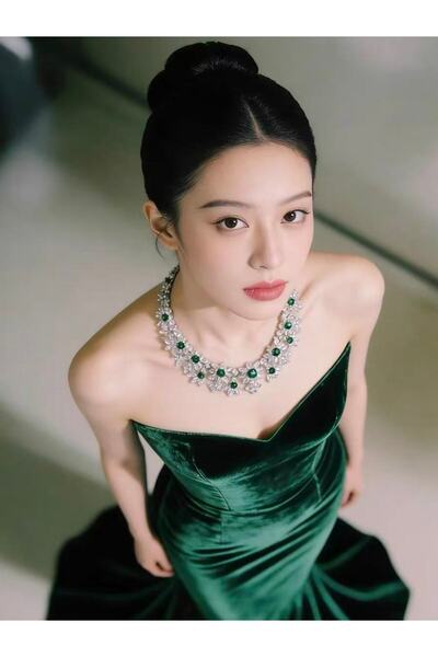 Miss Wang Ladies' high-end earring necklace set